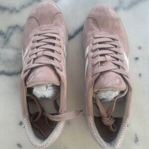 Naturalizer Women's Medina Round Toe Lace Up Sneakers - 9 - Warm Taupe - NEW